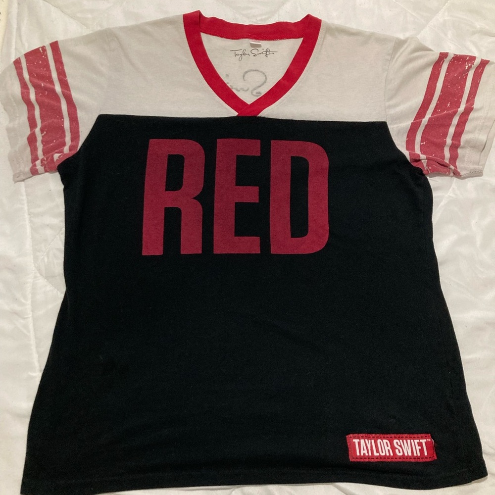 Taylor Swift Red Tour Jersey T-Shirt